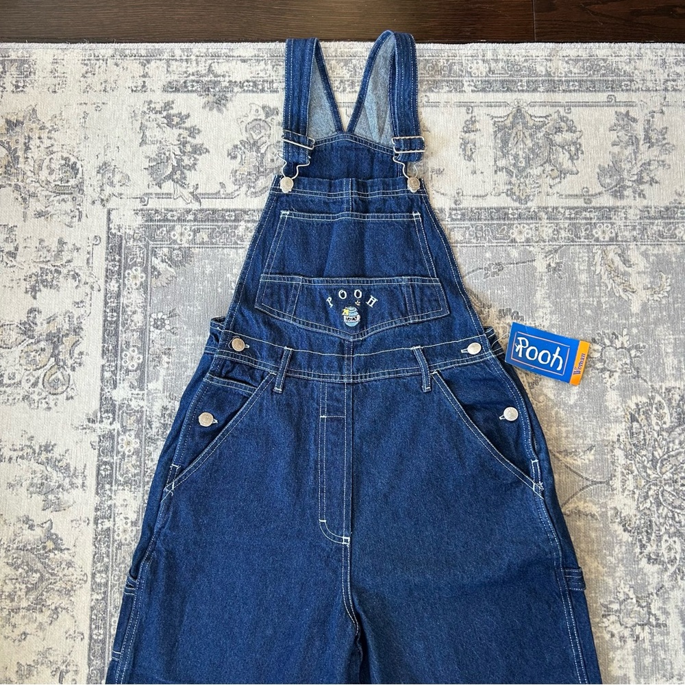 BNWT - Vintage 1990s Pooh Bear Women’s Denim Overalls